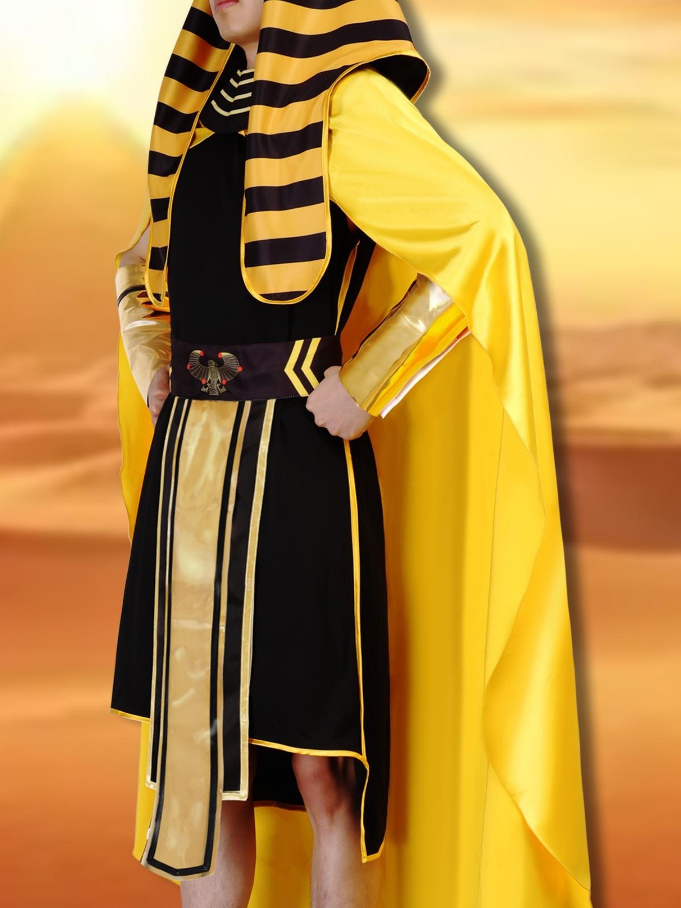 Ancient Egyptian Pharaoh Cosplay Costume Full Set